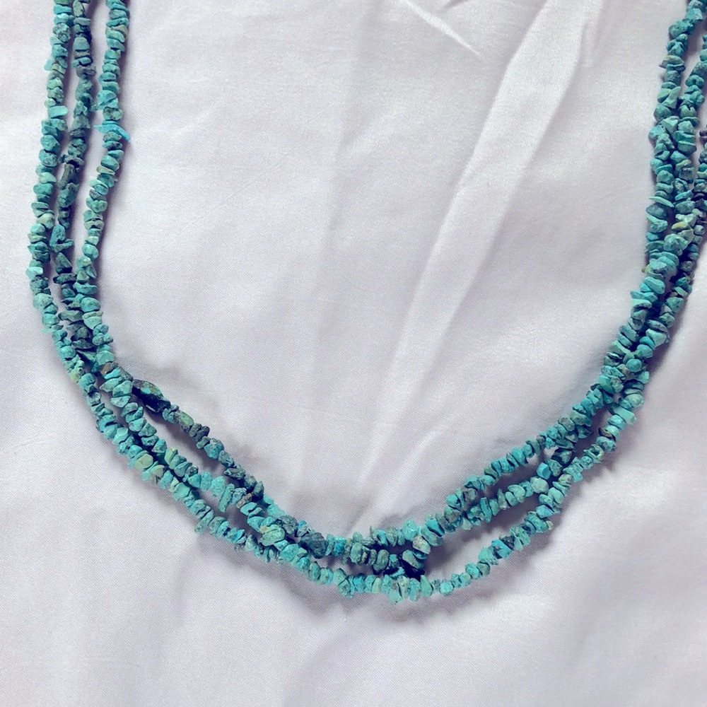 Turquoise Beaded Necklaces | Bundle of 3